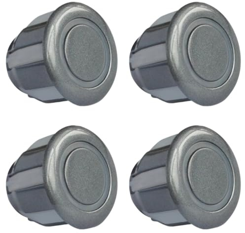 Parkeringshjälpsystem 4ST 22mm Parkeringssensorer Reverse Backup RadarVälj från Röd Svart Vit Silver Grå Guld och Mor Parkeringsradarsond(Red 4 PCS)