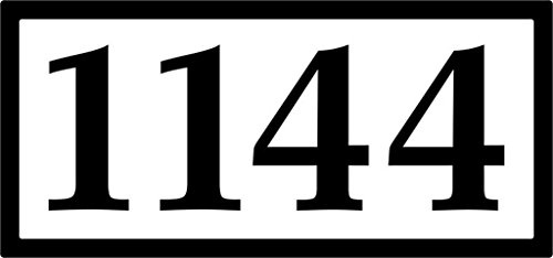 Comfort House Reflective House Number Address Sign - Custom Address Plaque with Adhesive Sticker Back or Screw Holes - # P2669