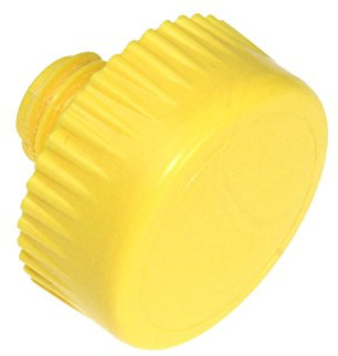 Thorex 712 38mm Glazing Hammer Extra Hard Nylon Faces (2 Pack) - Yellow