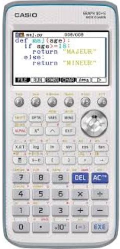 Calculatrice scolaire Casio Python Graph 90+E
