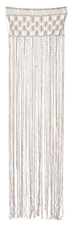 Wangduodu Puerta Tejida - Tapiz macramé para Ventana - Cortinas divisorias habitación Tejidas a Mano, Cortinas macramé para Ventana, Puerta, 24.4 ? Ancho x 80 ? Largo