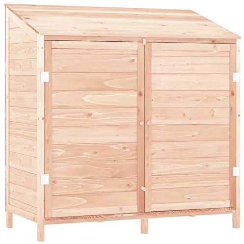 Tidyard Capanno,da Giardino,in Legno di Abete,102x52x112 cm,Casetta in legno,Casetta legno,Porta attrezzi da giardino,Casetta di Legno da giardino,Casetta Attrezzi giardino,Capanno Attrezzi e Utensili