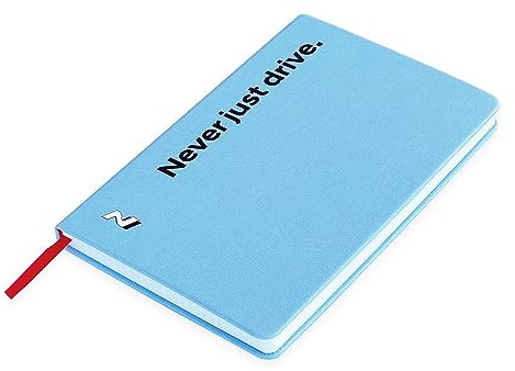 Hyundai HMD00566 Notizbuch N-Design kariert Notizblock, blau
