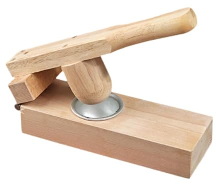 Folpus Mochi Maker Empanada Maker Presse Holz Teig Presse Reis Kuchen Maker Maker Maschine