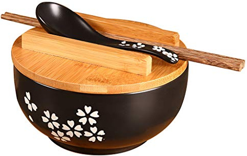 Style japonais Nouilles coréennes Bol à riz Nouilles instantanées Vaisselle Bols pour restaurant principal Salle à manger Injection d'aliments