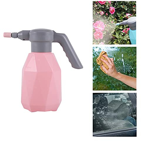 Limtula Botella pulverizadora eléctrica de plantas para interiores y exteriores, regadera eléctrica con boquilla ajustable, regadera para limpieza del hogar