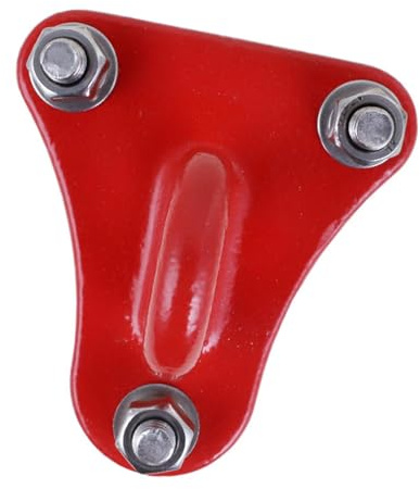 predolo Cuerdas de Entrenamiento de Escalada Dispositivo de Sujeción Anclaje de Engranaje Tornillos de Roca de Alta Resistencia Rojos Soporte de Equipo