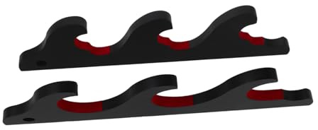 Zerodeko Supporto Mazze Baseball Parete in Pannello a Strati Porta Mazza Stabile e Facile da Installare per Garage e Spazi Sportivi Espositore per Mazze Baseball e Softball