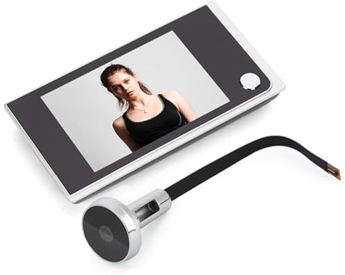 RASTKY Smart Home Digital LCD Peephole Viewer, 120 Degree Wide Angle, Improve Home Security for All Ages