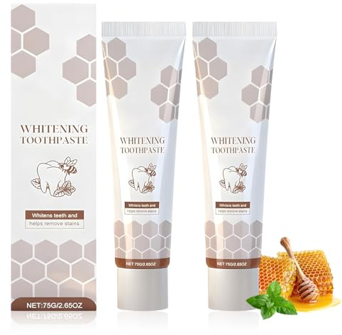 2 Pcs Zahnpasta Mit Propolis Fluoridfreie Zahnpasta Weisse Zähne Propolis Zahncreme Ohne Fluorid Pflegt Sanft Ihre Mundgesundheit Erhält Ein Gesundes Gleichgewicht Der Mundflora Minzgeschmack 75ml