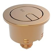 Roca Pulsador D8/D48 Doble Descargador de Cisterna (Oro Rosa Brillante)