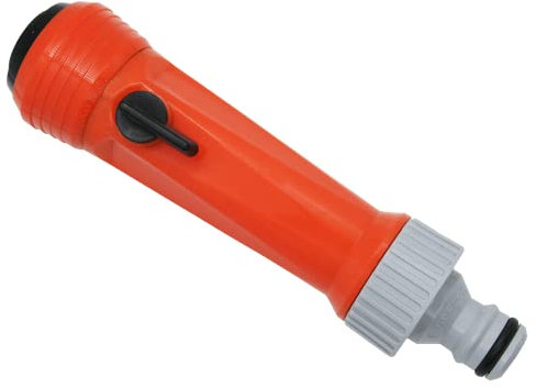 Siroflex 4760/S Pistola Acqua Giardino Dritta Made in Italy |Spruzzino Con Lancia Per Tubo Acqua | Pistola Da Giardino |Raccordi Per Tubi Irrigazione |Lancia con regolatore di flusso e doppia funzione