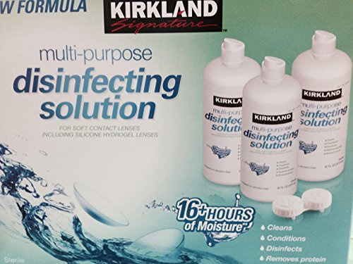 kirkland Signature Multi Puropse Disinfect Solution. 3X 16 OZ by Kirkland Signature