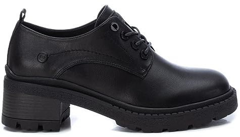 Refresh 171235, Zapatos de Cordones Mujer, Negro, 40 EU