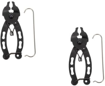 YARNOW 2 Stck. Kettenbrecher Fahrradschlüssel Entfernung Fahrrad Werkzeug fahradkettenwerkzeug Bike Chain Tool Fahrrad zubehör Fahrradkettenzubehör Kettenspanner montieren Stahl Black