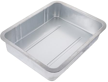 PRETYZOOM 1pezzi Vaschetta di Raccolta Olio in Acciaio Utensile per Vaschetta Olio Pratico Utensile per Auto