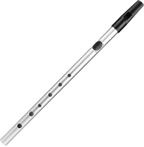 Irische Flöte, 13 Zoll, Tonart C, irische Pfeife mit ABS-Mundstück, glatte und präzise Flöte, tragbare Ersatz-Penny-Whistle für Anfänger und Profis, Penny-Whistle, Pfeife, Geschen