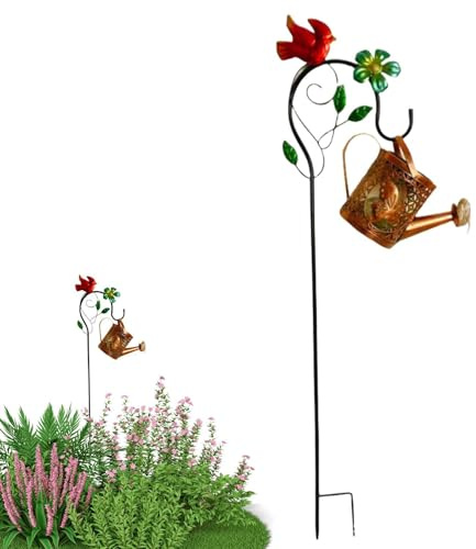 Generico Annaffiatoio Solare | Illuminazione Solare Da Giardino Impermeabile - Per A Forma Di Annaffiatoio - Per Cortile Prato Patio Camminamento E Paesaggio