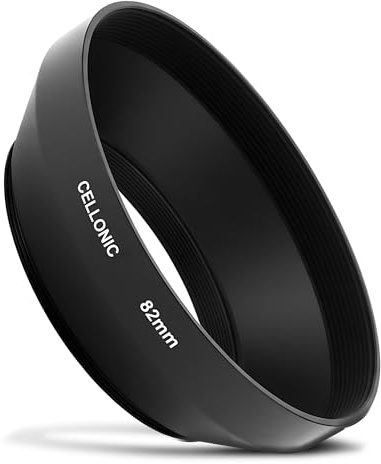 CELLONIC Ø 82mm Gegenlichtblende für Ø 82mm kompatibel mit Universal 82mm
