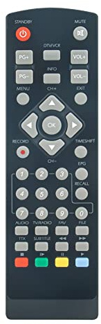 ALLIMITY Télécommande Fit for Strong Receiver SRT 8112 8115 3001 5222 5202 | 5205 8202 5003 5303 5200 5301E 5203 8114 5300 5301 5302 8903 80