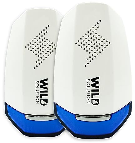 Pest Whisperer 2.0 - Repellente Ultrasuoni per Topi Professionale - Repellente Topi e Ratti - Dissuasori per Topi - Anti Scarafaggi, Formiche - Potenza Combinata 20W - Non Tossico - 2 Unità