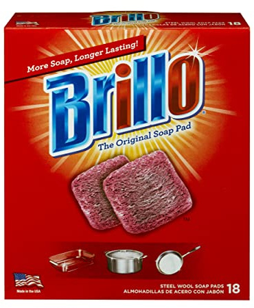 Brillo Steel Wool Soap Pads 18 ct by Brillo