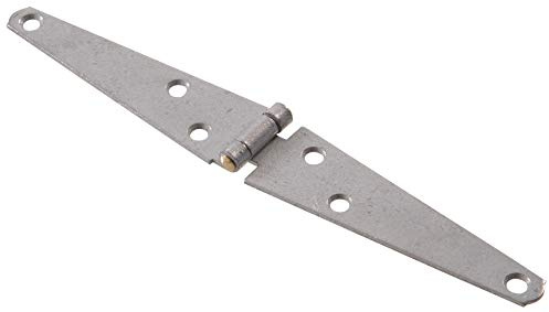 Hillman Hardware Essentials Light Strap Hinge Galvanized 4-Inch- 2 Pack 852863