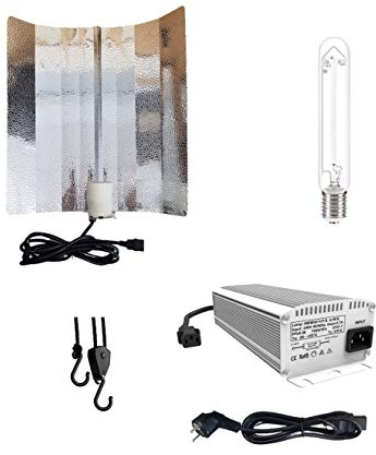 NICEGROW.de Kit d'éclairage d'intérieur avec ballast électrique à intensité variable 600 W NDL HPS Bloom