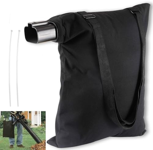 BaoBag 5140125-95 - Bolsa de hombro compatible con bolsa de hojas de repuesto para soplador Black & Decker BV3100 (1)