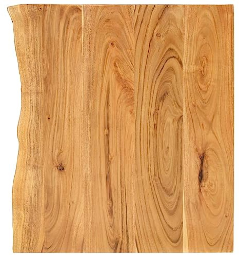 vidaXL Encimera para Armario tocador Madera Maciza Acacia 80x52x3,8 cm
