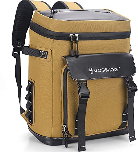 Kühltasche Kühlbox Gross Rucksack Wasserdicht kühlrucksack 30L Picknickrucksack 4 Personen Auslaufsicher Thermotasche Rucksäcke Essen beim Camping, Reisen, Radfahren kühl oder Warm zu Halten