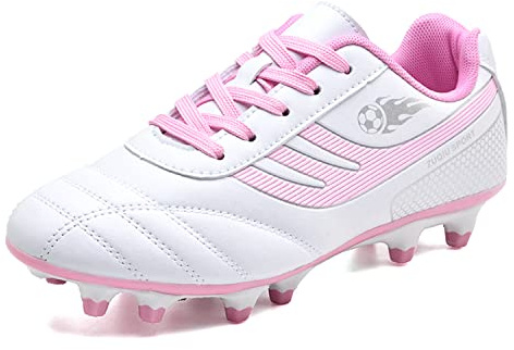 BOTEMAN Fussballschuhe Kinder Soccer Boots Jungen Fußballschuhe Mädchen Turnschuhe Trainingsschuhe Sportschuhe Stollen Kinderschuhe für Outdoor