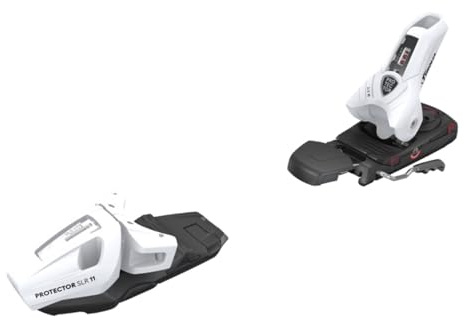 TYROLIA PROTECTOR SLR 11 GW SET BR.80[N] Ski Bindings, Color: Matte White (114563)