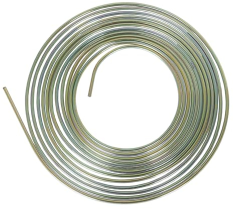 MOCNT 10m Auto Bremsleitung 3/8 Zoll Bremsleitung mit Kupferbeschichtung 9,52mm Buntes Zink Bremsleitungs Schlauch Bremsrohr Auto Ersatz Bremsleitungssatz