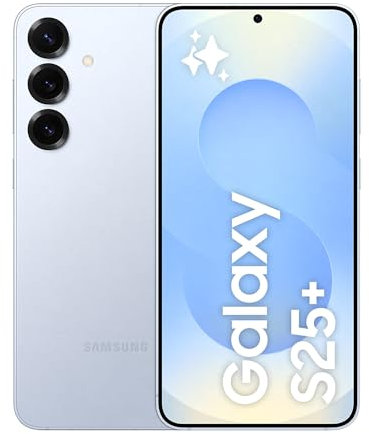 Samsung Galaxy S25+ Smartphone AI, 3 anni di Garanzia del produttore, Display 6.7'' QHD+ Dynamic AMOLED 2X, Fotocamera 50MP, RAM 12GB, 512GB, 4.900 mAh, Icyblue [Versione italiana]