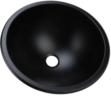 Wohnmobil-Küchenspüle, Spüle aus Edelstahl 304, 30,5 Cm, Rund, 40 Mm Abflussöffnung, Pflegeleicht, Großes Fassungsvermögen, Badezimmerspüle für Boot, Wohnwagen, Wohnmobil