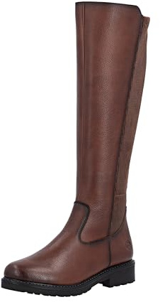 Remonte R6594 - Botas de caña alta para mujer, color marrón, talla 38 EU, marrón, 38 EU
