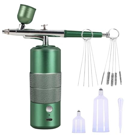 Air Brush for Nails Paint Sprayer Machine Set Model | Model Airbrush Kit for Painting Art Makeup Cake Decorating Hair Car Hobby Barber Food Body Art Face Shoe