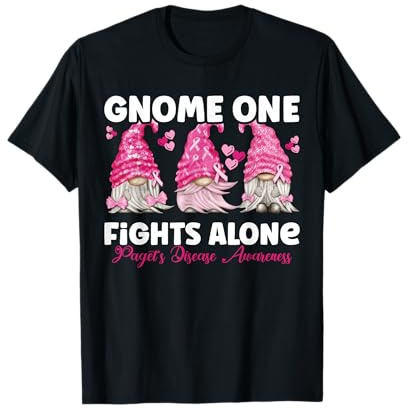 Le Nain de Nain Lutte Seul Contre la maladie des pagets Roses T-Shirt