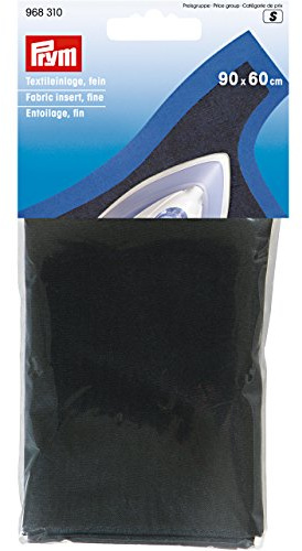 Textileinlage fein schwarz zum Aufbügeln Prym 968310