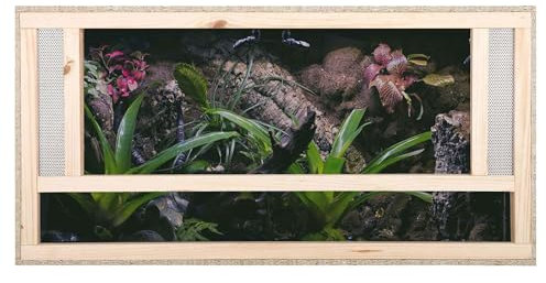 Terrarium mit Frontbelüftung 100x40x40 cm