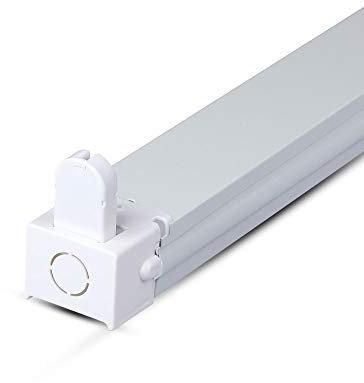V-TAC 6052 - Supporto portalampada per 1 LED da 60 cm, per l'uso con tubi fluorescenti a LED VT-16010