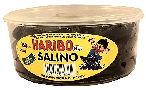 HARIBO - Salino Lakritz - Salmiak - Box mit 150 Stück