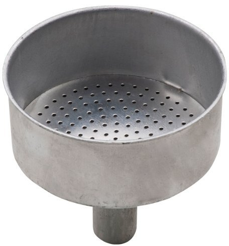 Pedrini 9086.RI1 Ricambio Imbuto Caffettiera 12 Tazze, Alluminio, Bianco