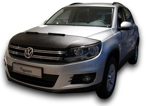 AB3-00139 Auto Bra kompatibel mit VW Tiguan Bj. 2007-2016 Haubenbra Steinschlagschutz Tuning Styling Bonnet Bra