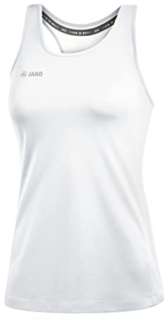 JAKO Damen Tanktop Run 2.0, Weiß, 38
