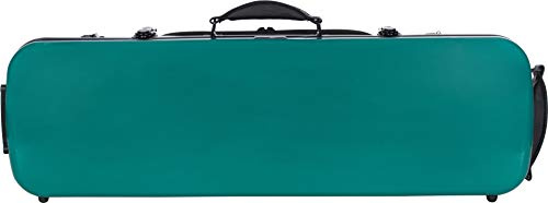 Geigenkoffer Glasfaser Oblong 4/4 sea green - cream M-Case
