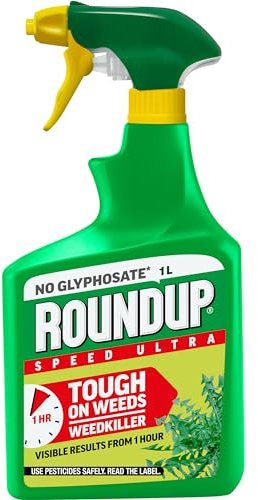 Roundup Speed Ultra Weedkiller, Ready to Use, 1L