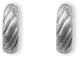 HEIDE HEINORFF System Creoler Flora, silver satin, (HxB) 17 x 6 mm, Sterlingsilver