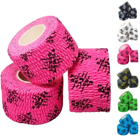 Power Beast 3 bandes adhésives Cross Training, 3 rouleaux de ruban adhésif pour le suivi sportif, les bandages et les bandages sportifs. Pour la callisthénie, l'haltérophilie, l'haltérophilie.
